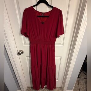 Red Maxi Dress